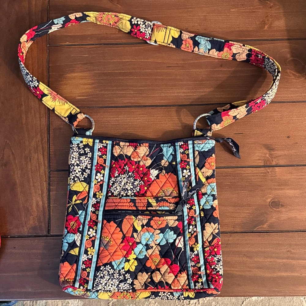 Vera Bradley Multicolor Floral Crossbody Bag